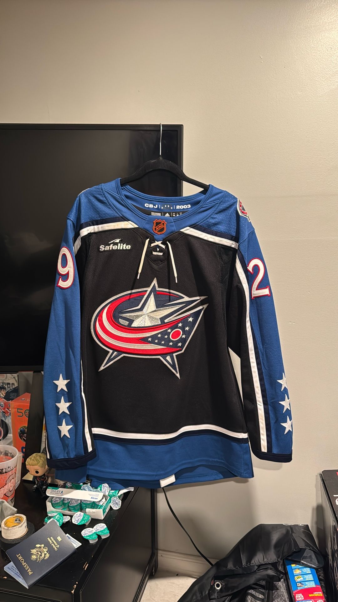 Columbus Blue Jackets - Patrik Laine RR Jersey - Size 50