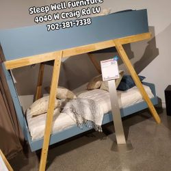 🙋‍♂️Twin Bunk Bed 👉2 FREE MATTRESSES, 👉Furniture Sectional, Queen Bed, Dining Table Avail 