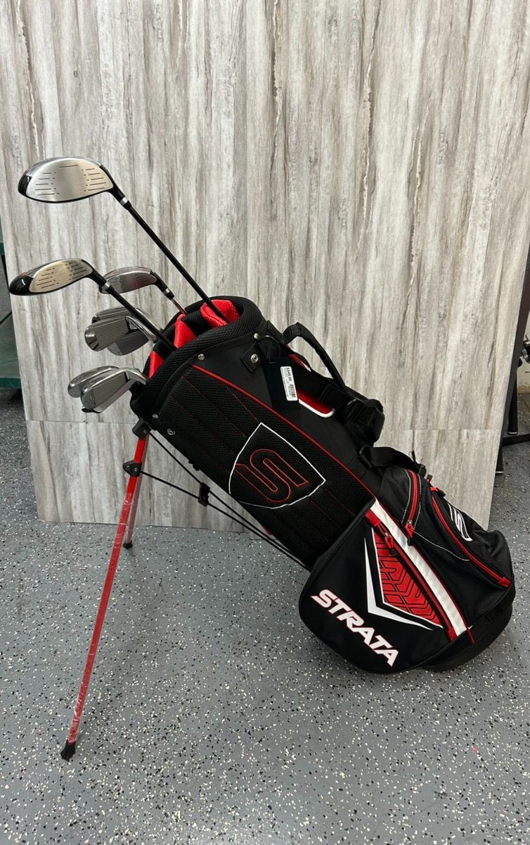 Strata Plus 14-Piece Golf Club Set (PO1020431) – Complete, Like New