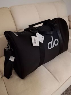ALO gym bag black&silver
