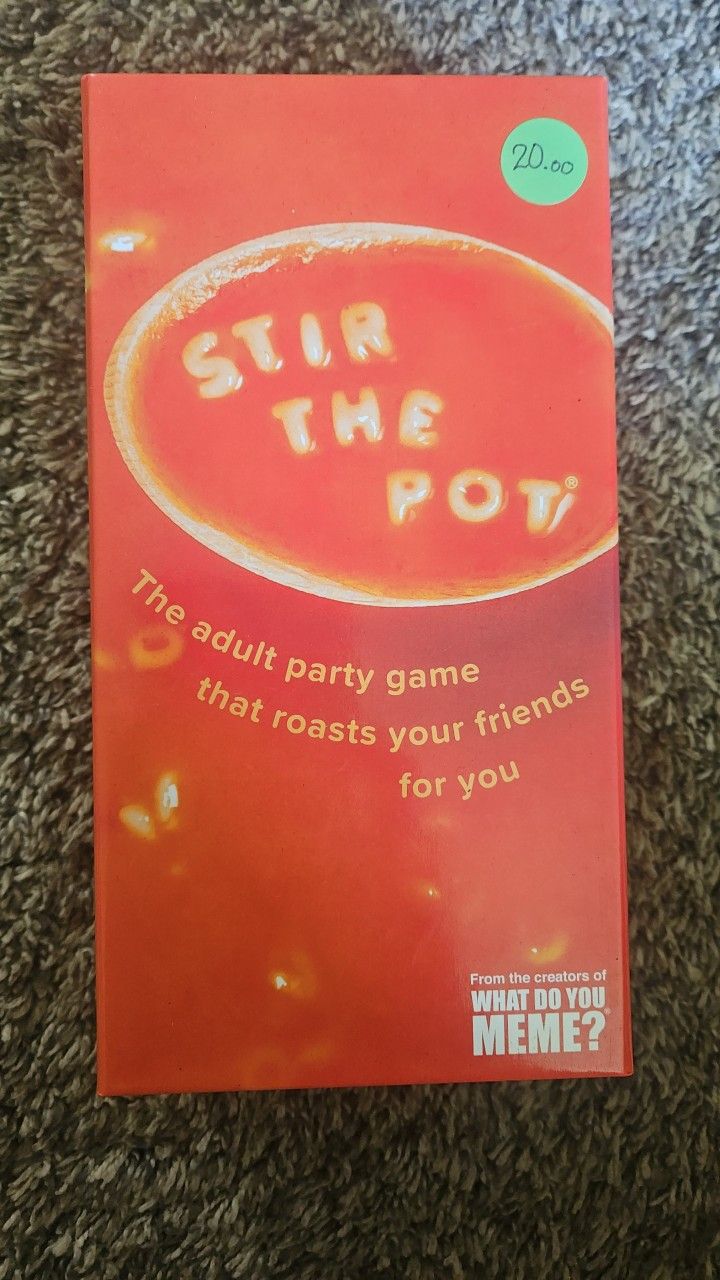 Stir The Pot Card Game