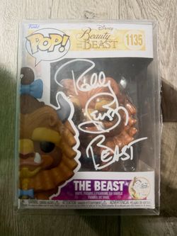 Robby Benson signed Beauty and the Beast
