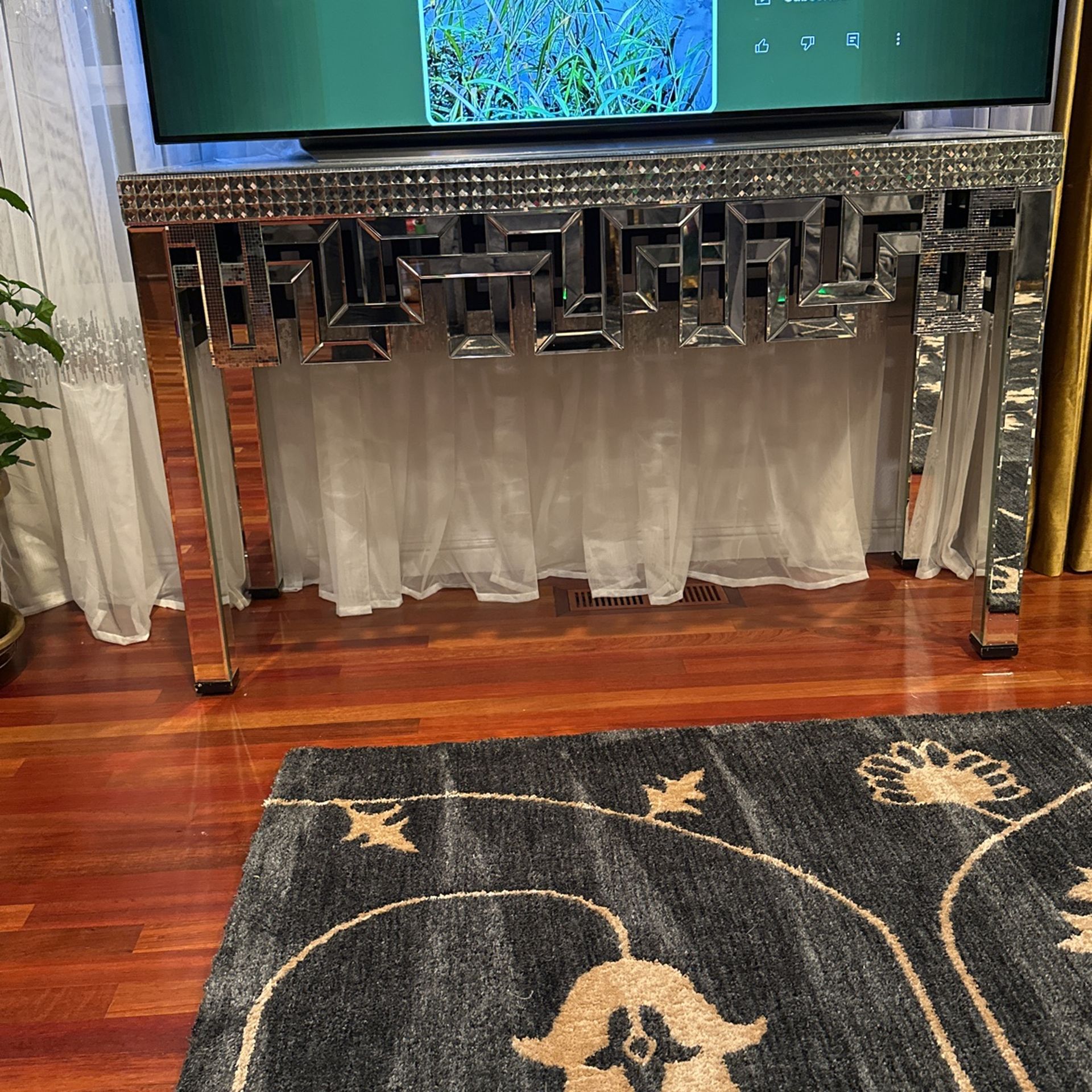 Mirrored Console Table