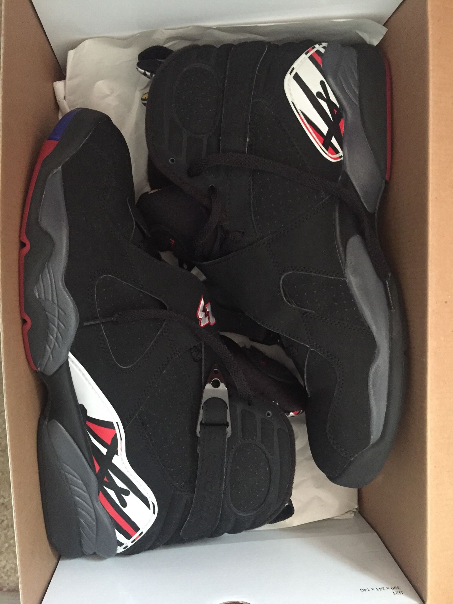 Air Jordan retro 8’s size 13