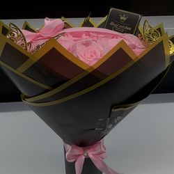 Pink / Glitter  Flower Bouquet ✨💐💓