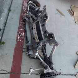 2014 - 2019 Corvette C7 Front Subframe With Control Arms And Knuckles
