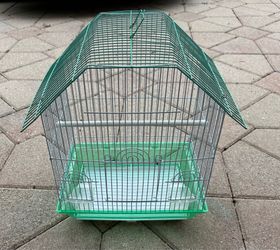 Bird Cage Green like new Length 13” Width 9 1/4” Height 16 3/4”