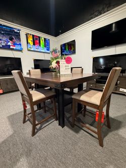 5 PC DINING TABLE