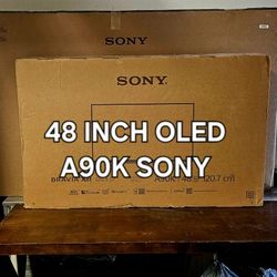 48 Inch OLED Sony A90K Smart TV 4K UHD with 120 Hz refresh rate. Brand new in the box