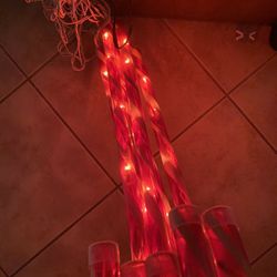 Christmas Pre Lit Candy Canes