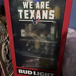 Custom Made Texans Mini Fridge