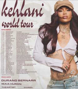 Kehlani tickets