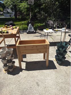 Handmade Raised Planter