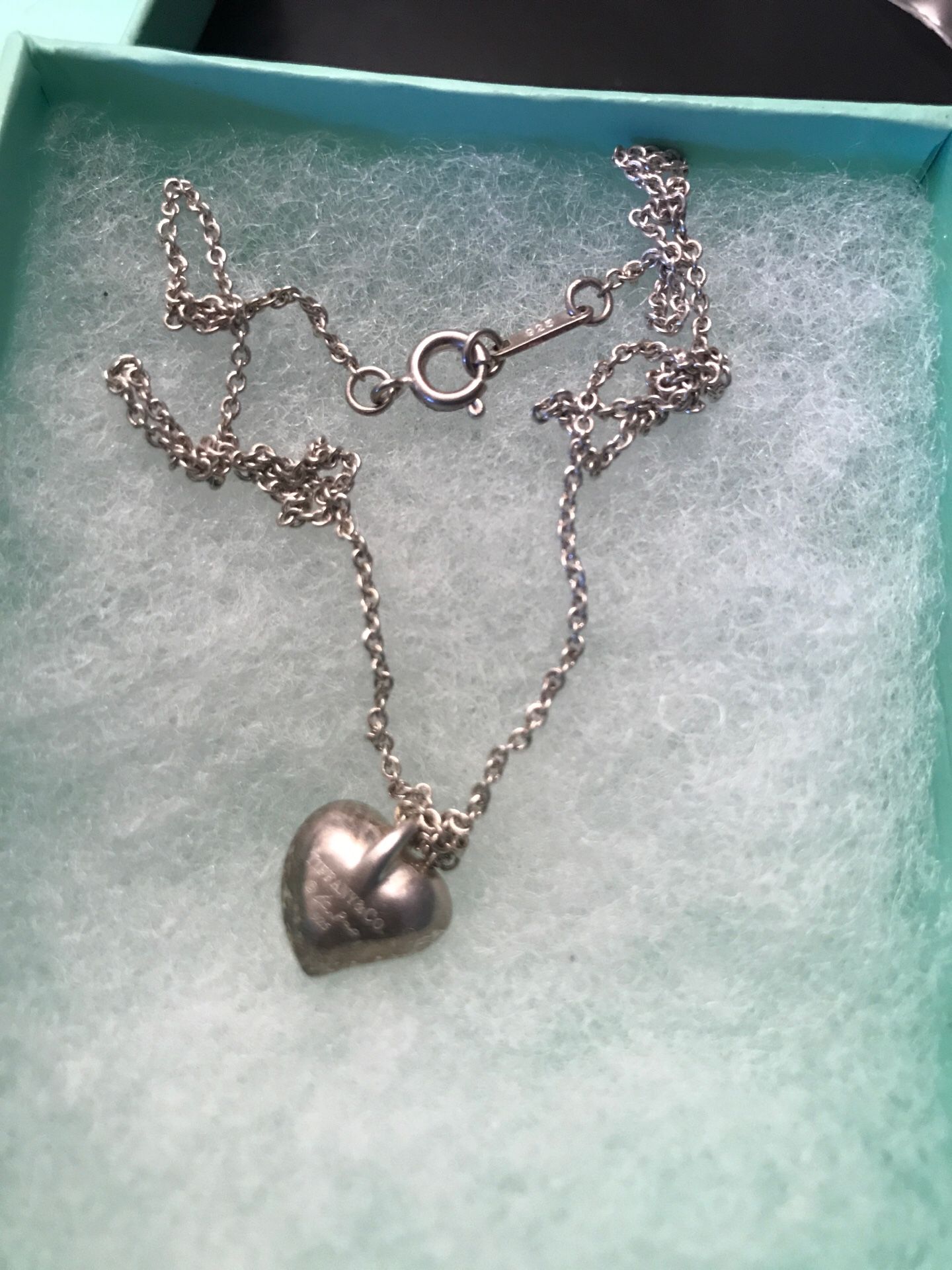 925 silver tiffany&co necklace