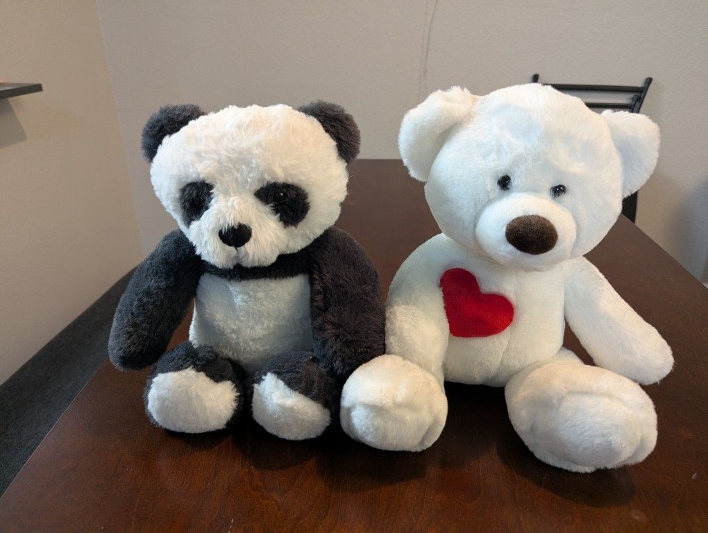 Two Teddy Bears- Panda -toys