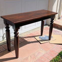  Solid Wood Sofa/Console Table - Refurbished 
