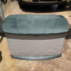 73 Gallon Rubbermaid   Deck Box: 42.5”W x 26”D x 25”H