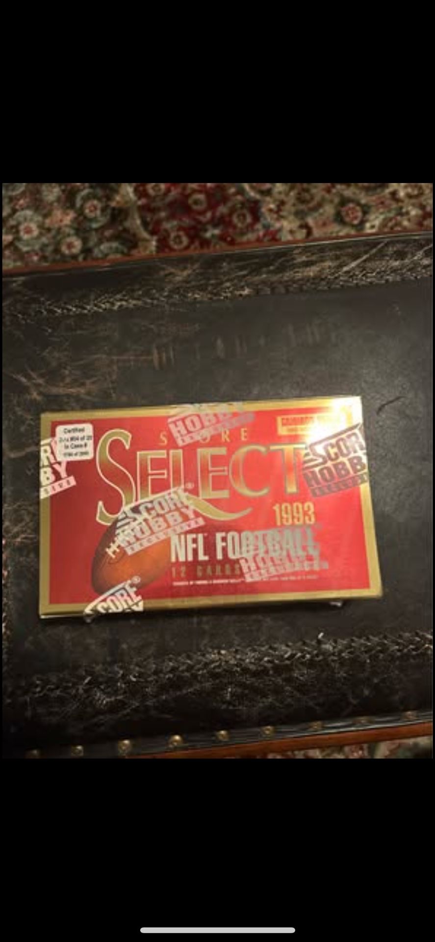 1993 Select Football Factory Sealed Box 