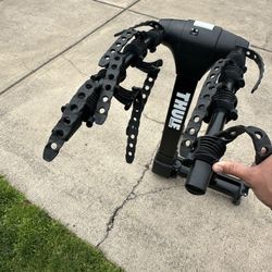 4-Bike Hitch Bike Rack - Thule Apex XT Swing 4-bike hanging hitch bike rack swing away