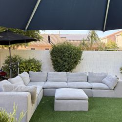 Modular Cloud Sectional/couch-Delivery Available 