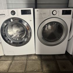 LG washer And Electric Dryer 