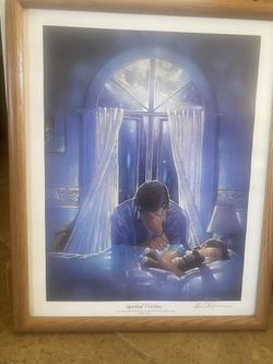 VTG Spiritual Warfare Ron DiCianni SIGNED Christian Prayer Art Print James 5:16