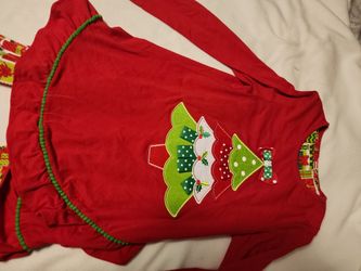 Girls Two Piece Holiday Outfit Size 8