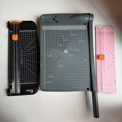 3 Paper Cutters 12”