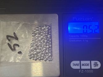 1.52 Troy ounce .999 Silver shot