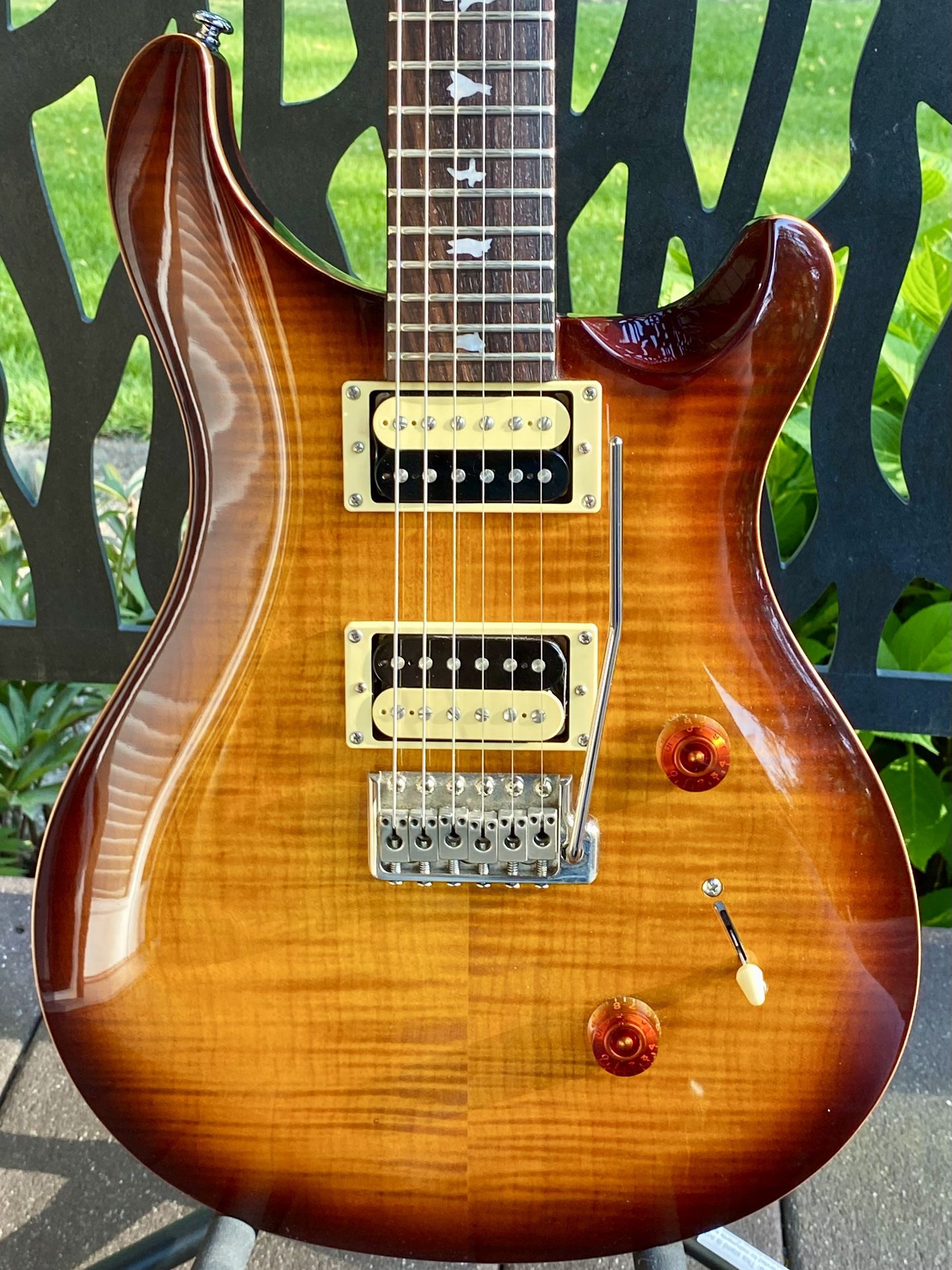 PRS SE Custom 24 Tobacco Sunburst Electric Guitar