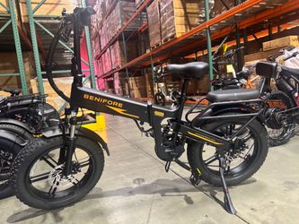 Folding electric bicycle