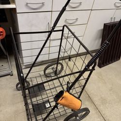 Shopping Cart Rolling Large