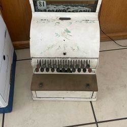 Working cash register