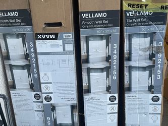 Brand New Vellamo Bathtub Walls Complete Set!! 