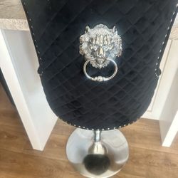 Luxury Velvet Bar Stools Set of 2, Modern Swivel Bar 