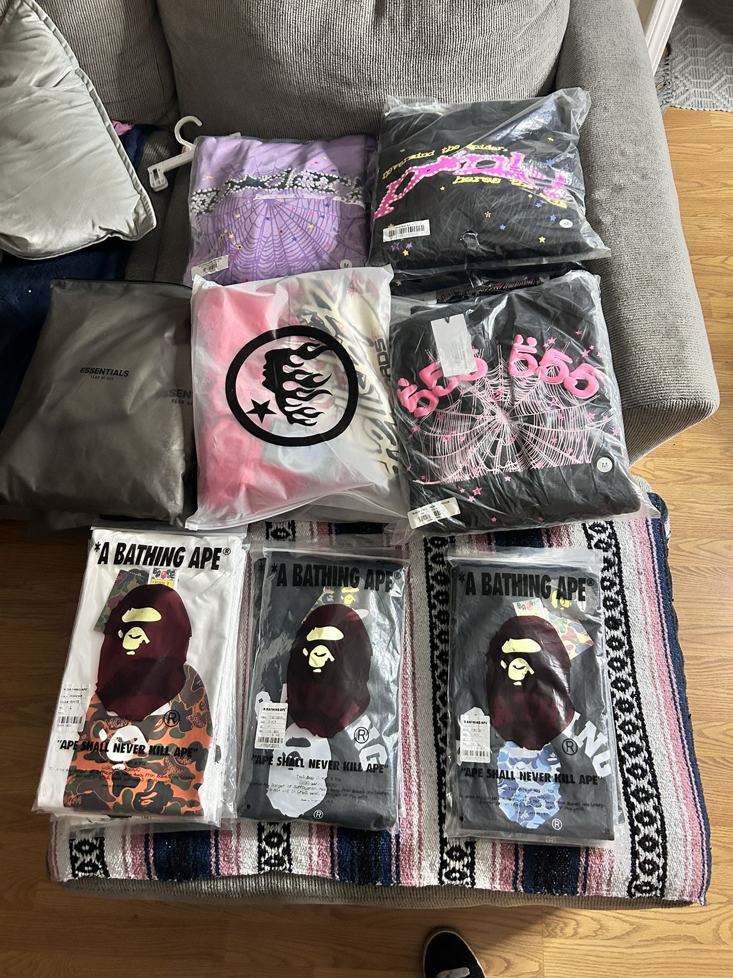 Bape, Essential, Spider, Hell Star
