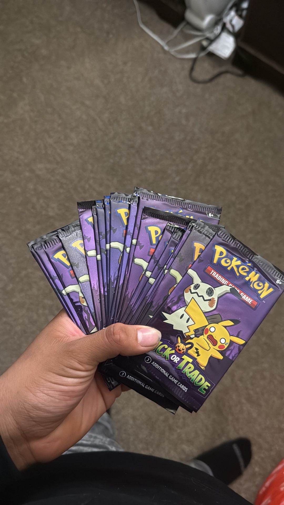 BOOster Pack Pokemon Trick Or Trade ( $5 each)