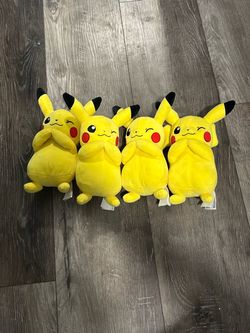 Pikachu Plush Stuffed Animals – Lot of 4