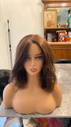 Dark brown Halloween wig