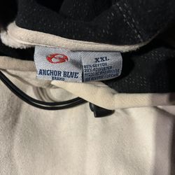 Vintage Anchor Blue Hoodie