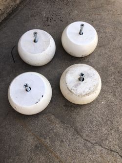 4 Bun Feet- Great For Projects!