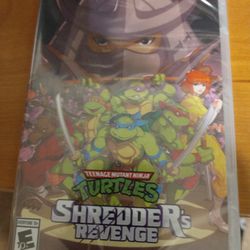 Teenage Mutant Ninja Turtles Shredders Revenge Nintendo Switch Video Game Sealed