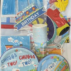 Chugga Chugga Two Two Party Decorations