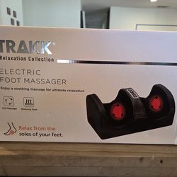 Track electric foot massager