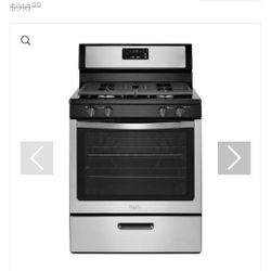 Whirlpool Stove Stilling Still 30"w New In Box  $600