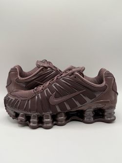 NEW (Size 7) Nike Women's Shox TL Tattoo Black Plum Purple Brown IB1087-500