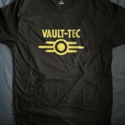 Fallout T-Shirt, Vault Tec Shirt, 100% Cotton