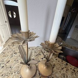 Flower Taper Candle holder