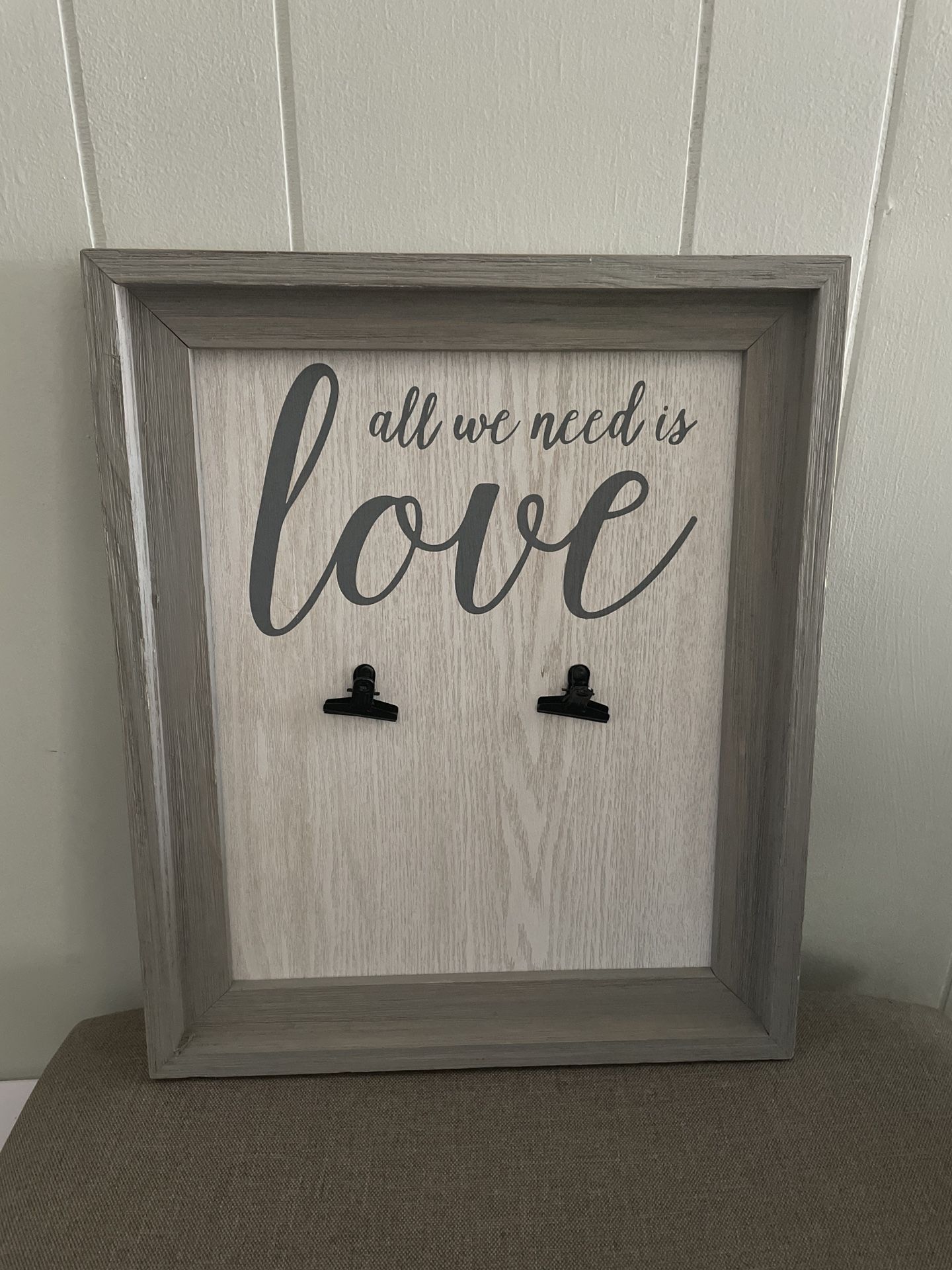 Farmhouse Wall Frame Quote Decor