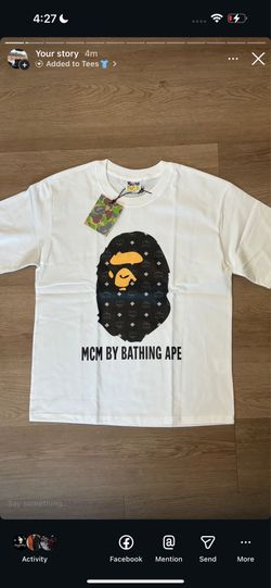 MCM x Bape Tee (Read Description )